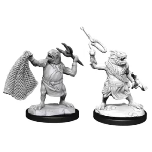 Image of D&D Nolzur's Marvelous Unpainted Miniatures (W14) Kuo-Toa & Kuo-Toa Whip