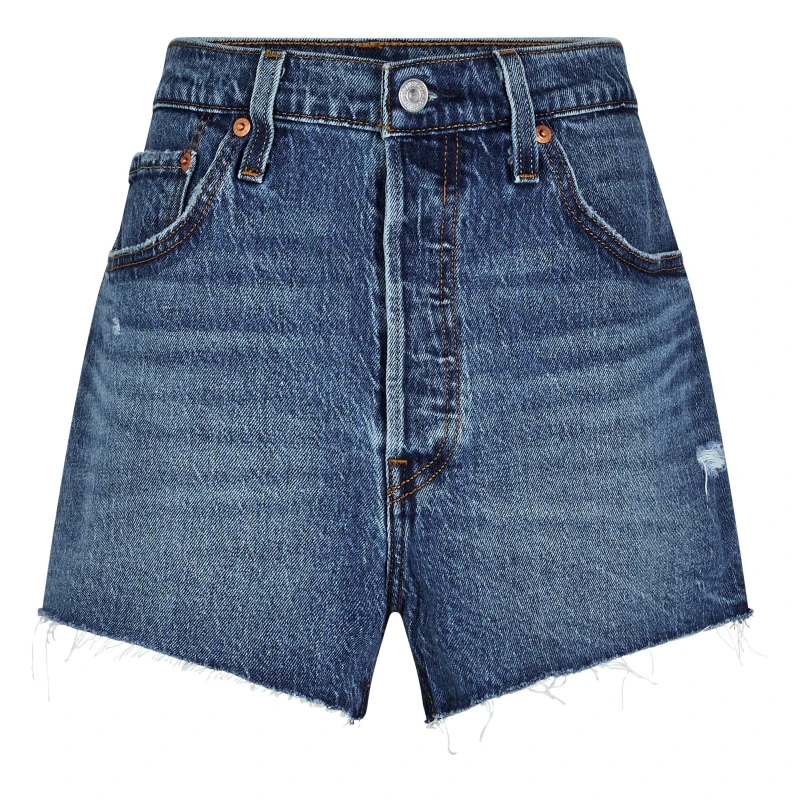 Image of Levis Womens Original Light Denim Shorts Judge That female 31 L32