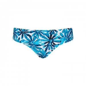 Image of Figleaves Fold Brief - Blue/WHITE
