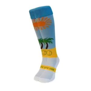 Image of Wacky Sox Lifes a Beach Football/Rugby Socks Snr - Multi