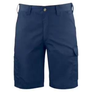 Image of Projob Mens Plain Cargo Shorts (32R) (Navy)