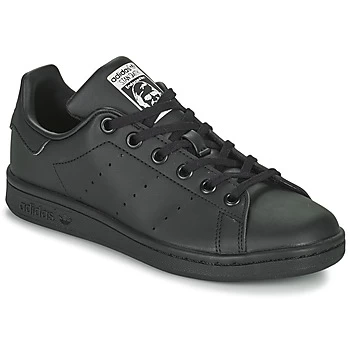 Image of adidas STAN SMITH J SUSTAINABLE boys's Childrens Shoes Trainers in Black kid