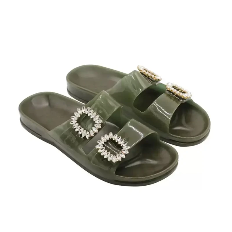 Image of Cacatoes Womens sandals Cacatoes Anjo Glitter Vert Female 39