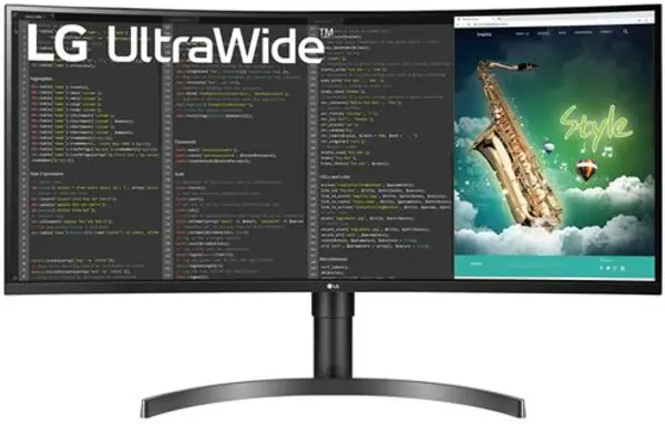 Image of LG 35" 35WN75CN-B Curved UltraWide Quad HD VA LCD Monitor