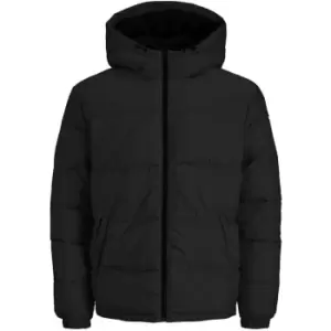 Image of Jack and Jones Hooded Knight Jacket Mens - Black