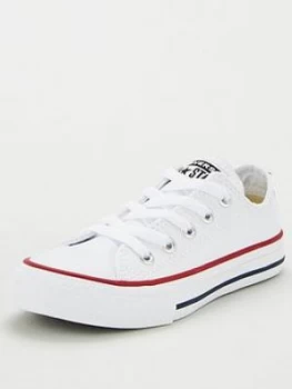 Image of Converse Chuck Taylor All Star Ox Youth Trainer - White Red Navy
