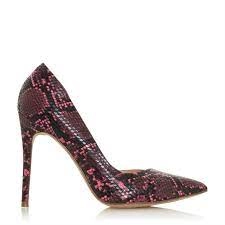 Image of Head Over Heels by Dune Multicoloured 'Ariaa' High Stiletto Heel Court Shoes - 3