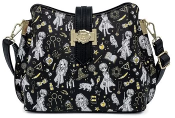 Image of Harry Potter Loungefly - Magical Elements Shoulder Bag multicolour