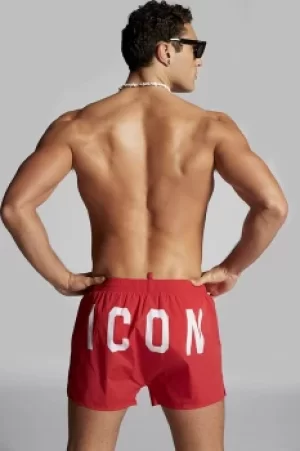 Image of DSQUARED2 Men Swimming trunk Red Size 36 92% Polyamide 8% Elastane