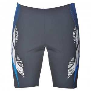 Image of Arena FP Jammers Mens - Asphalt/Turq