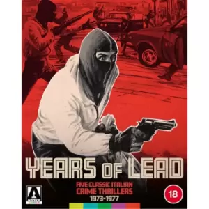 Image of Years of Lead: Five Classic Italian Crime Thrillers 1973-1977