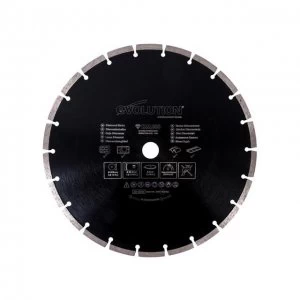 Image of Evolution RAGEA Diamond Segmented Blade 305 x 22.2mm