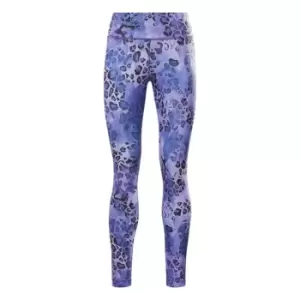 Image of Reebok Bold Tights Ladies - Purple