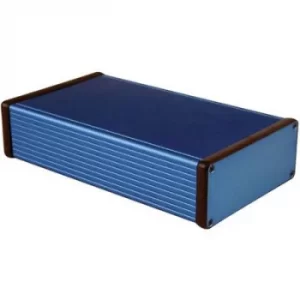 Image of Hammond Electronics 1455Q2201BU 1455Q2201BU Universal enclosure 220 x 125 x 51.5 Aluminium Blue
