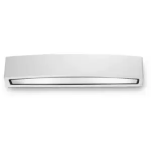 Image of White andromeda wall light 2 bulbs