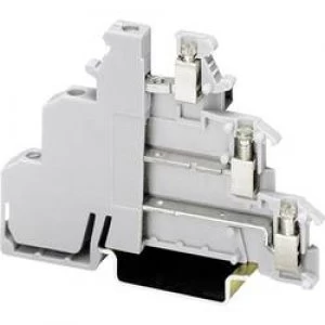 Image of Phoenix Contact 2715979 DIKD 15 Three level Feed through Terminal Block Grey