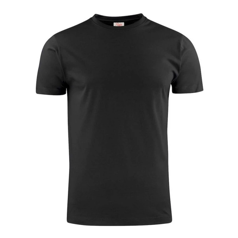 Image of Printer Mens Heavier Pro T-Shirt in Black Size: Small Black Male S
