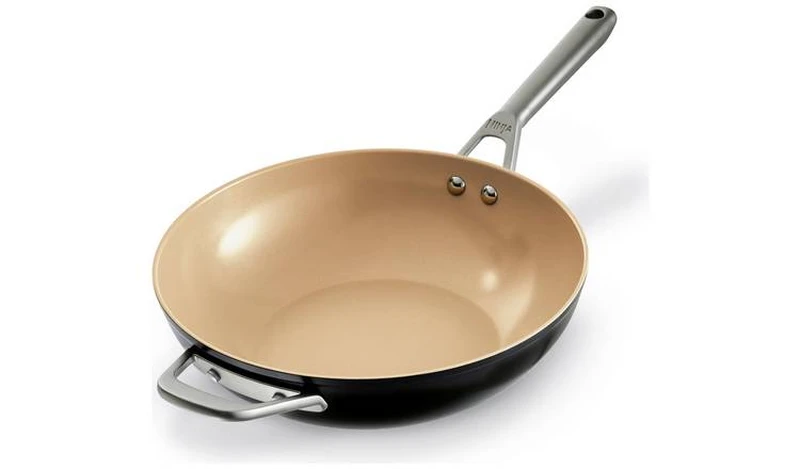 Image of Ninja Ceramic 28cm Wok Without Lid EN47201