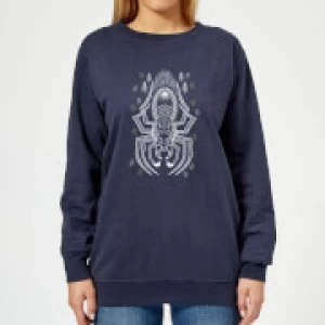 Image of Harry Potter Aragog Womens Sweatshirt - Navy - M