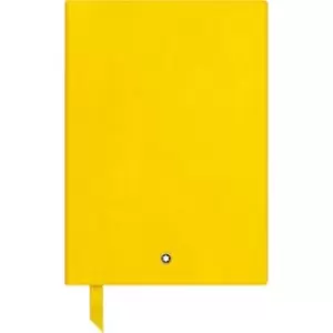 Image of Mont Blanc Fine Stationery 146 Lined Yellow Notebook