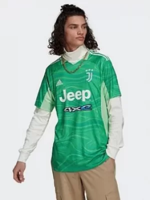 Image of adidas Juventus 21/22 Goalkeeper Jersey, Yellow Size M Men