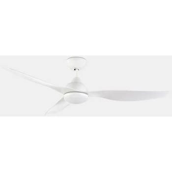 Image of Leds-c4 Lighting - LEDS C4 Nepal 3 Blade 132cm Ceiling Fan with Light For Life LED Light Bright White