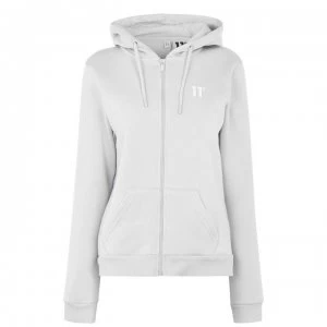 Image of 11 Degrees Core Zip Hoodie - Light Grey