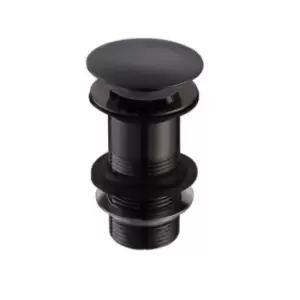 Image of Arissa Unslotted Sprung Basin Waste - Matt Black