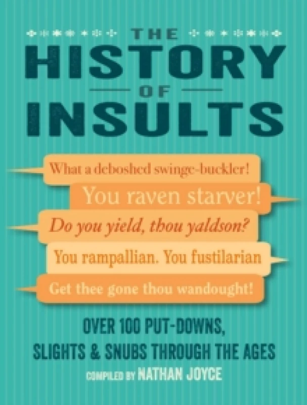 Image of Boxer Gifts The History of Insults Book Multi unisex