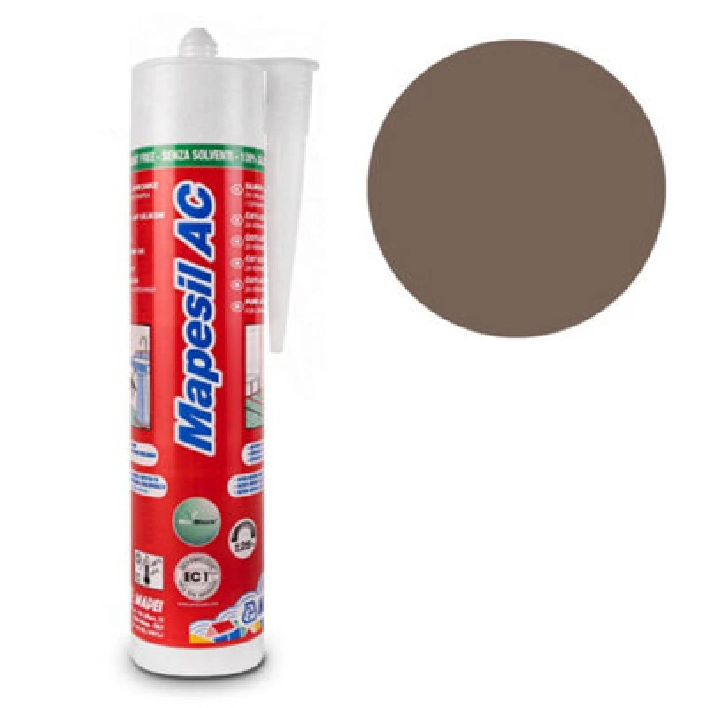 Image of Mapei Mapesil Ac Mould Resistant Silicone 136 Mud 310Ml