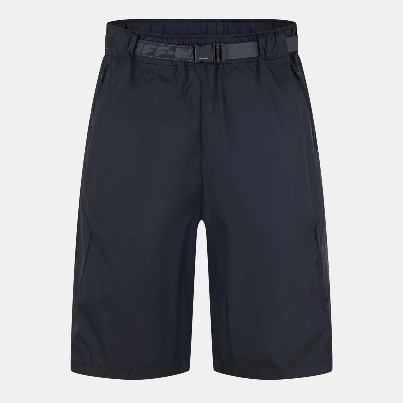 Image of Off White Mens Woven Tracksuit Shorts Black/White male XS