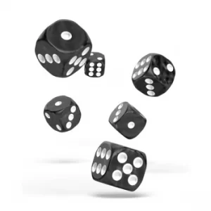 Image of Oakie Doakie Dice D6 (Marble Black)