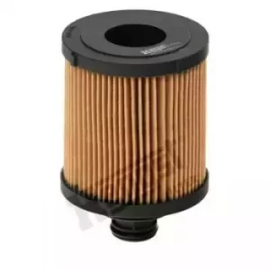 Image of Oil Filter Insert With Gasket Kit E107H D166 by Hella Hengst