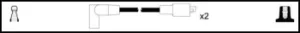 Image of Remax HT Ignition Leads Cable Set Replaces XC1593,76013,E28.P,DKB799,LUC4008,LDRL1325,RC-MX1214