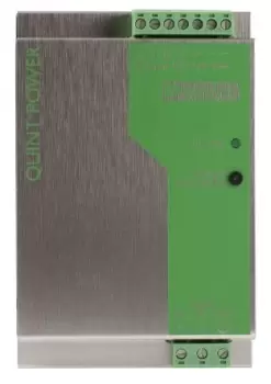 Image of Phoenix Contact QUINT-PS-100-240AC/24DC/10 Switch Mode DIN Rail Power Supply 85 264V ac Input, 24V dc Output,