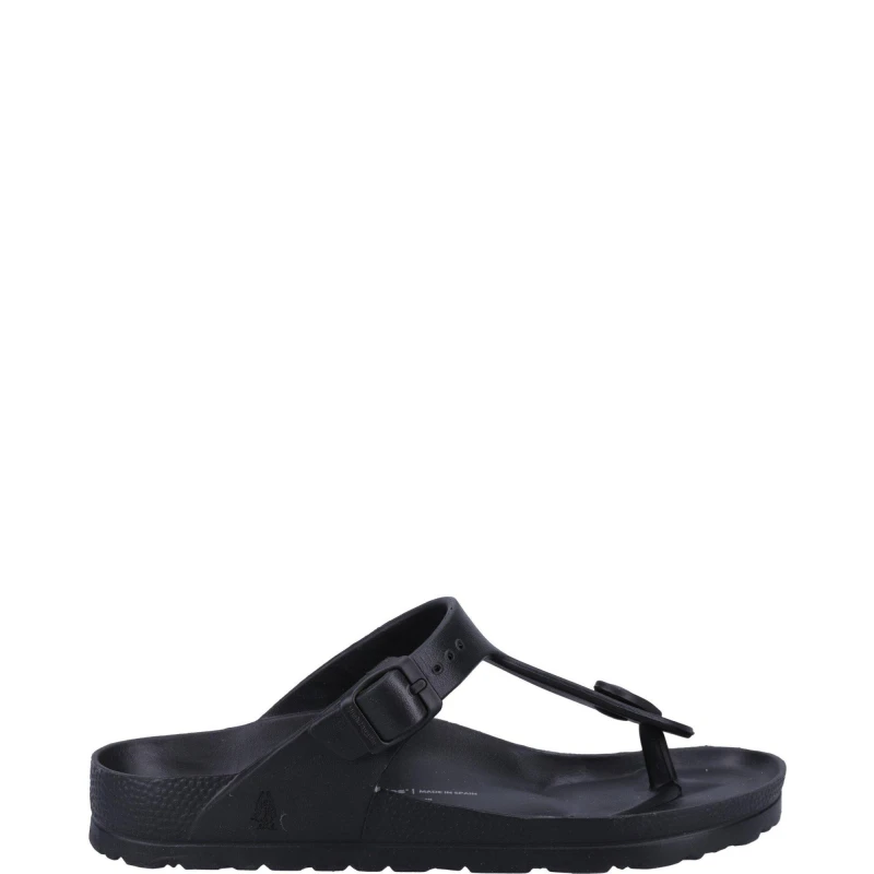 Image of Hush Puppies 'Lizzie' Sandal Summer Black