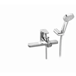 Image of Roca Atlas Deck Mount Bath Shower Mixer Tap - 267162