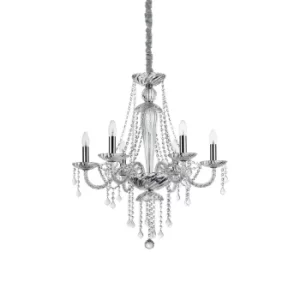 Image of Amadeus 6 Light Pendant Light Trasparent, E14