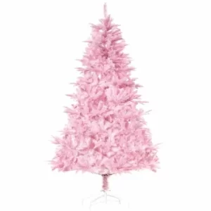 Image of Pink Pop-up Artificial Christmas Tree 150cm, Pink