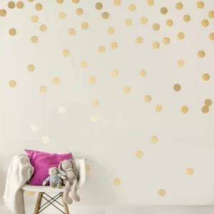 Image of EZO004 Gold Decorative Wall Sticker