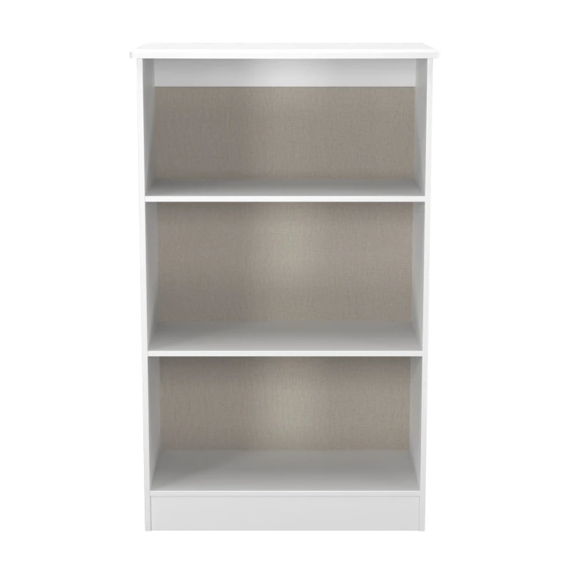 Image of Ready Assembled 2 U Holborn Bookcase (Ready Assembled) in White White Unisex