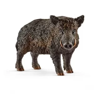 Image of Schleich Wild Life Wild Boar Toy Figure