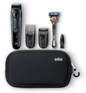 Image of Braun Beard Trimmer and Hair Clipper Kit BT3940TS