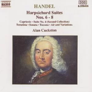 Image of Handel Harpsichord Suites Nos 6-8 by George Frideric Handel CD Album