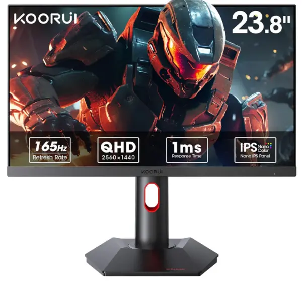Image of KOORUI 24" GP01 Quad HD IPS LED Gaming Monitor