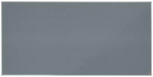 Image of Nobo Essence Grey Felt Notice Board 2400x1200mm