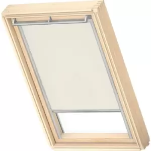 Image of Original Blackout Roller Blind (DKL), Silver Frame, MK08, Light Beige - Light Beige - Velux