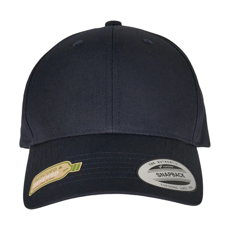 Image of Flexfit Flexfit Men Twill Snapback Cap in Navy Navy One Size Male 5063300292013