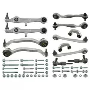 Image of Control Arm Prokit Repair Kit 24802 by Febi Bilstein Front Axle Left/Right