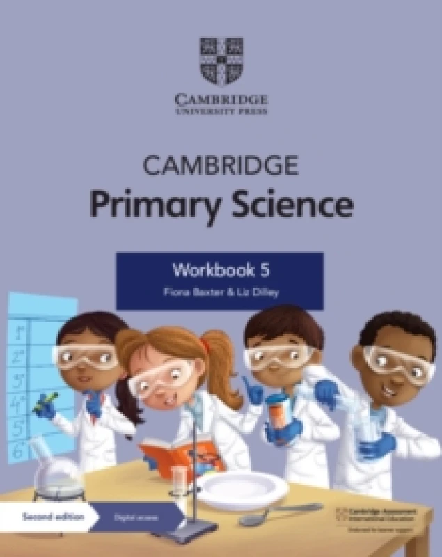 Image of Liz Dilley Cambridge Primary Science Workbook 5 with Digital Access (1 Year) Book Multi unisex